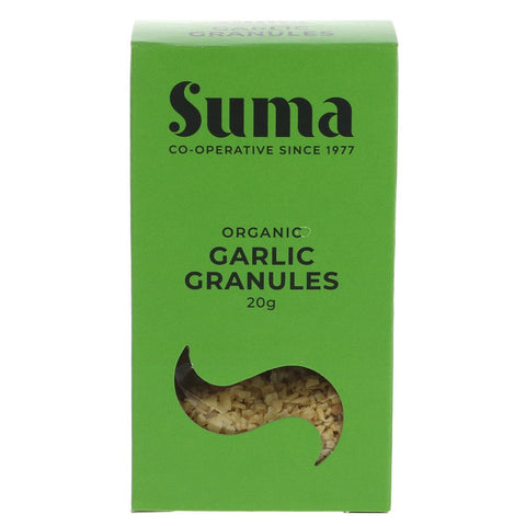 Suma Organic Garlic Granules 20g (Pack of 6)