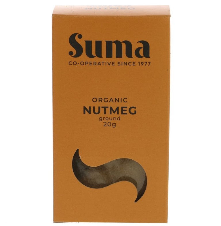 Suma Organic Ground Nutmeg Organic 20g (Pack of 6)