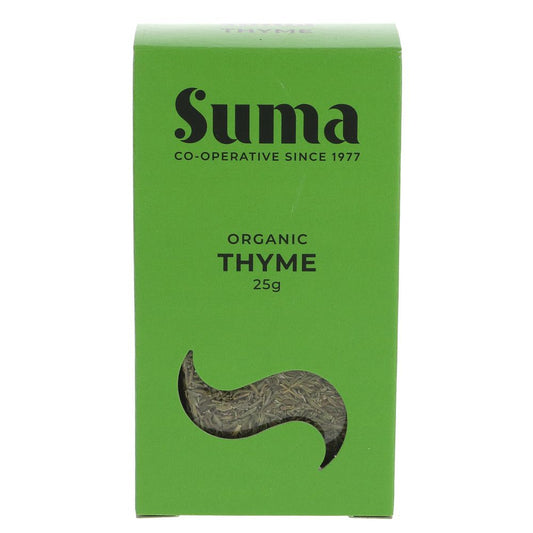 Suma Organic Thyme 25g (Pack of 6)