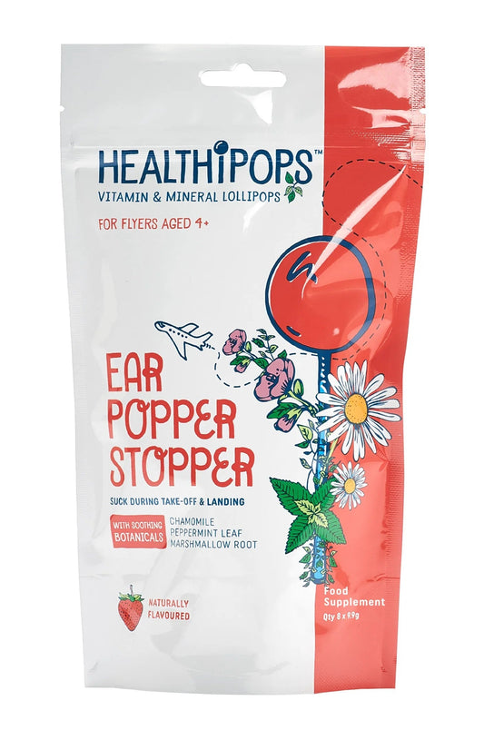 Healthipops Ear Popper Stopper 8 Lollipops