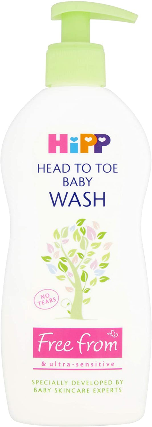 HiPP Head to Toe Baby Wash 400ml