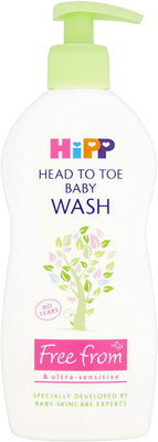HiPP Head to Toe Baby Wash 400ml