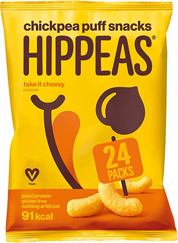 Hippeas Take it Cheesy 22g (Pack of 24)