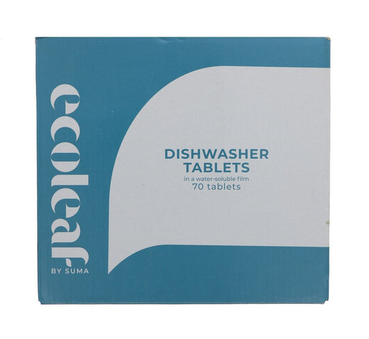 Ecoleaf By Suma Dishwasher Tablets All-In-One 70 Tabs (Pack of 5)