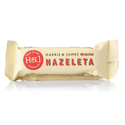 Harris & James Hazeleta Praline Impulse Chocolate Bar 60g (Pack of 6)