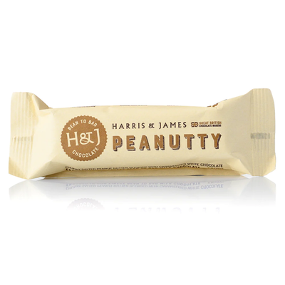 Harris & James Peanutty Impulse Chocolate Bar 60g (Pack of 6)