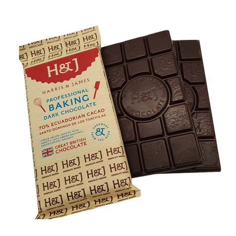 Harris & James Professional Baking Chocolate Bar 172g (Pack of 4)