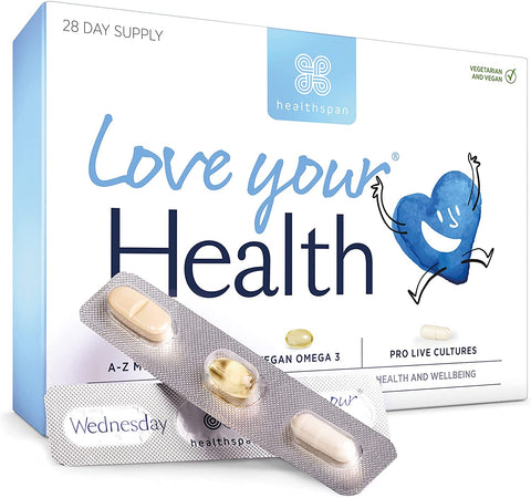Healthspan Love Your Health 28 Day Supply