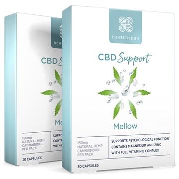 Healthspan CBD Support Mellow 30 capsules