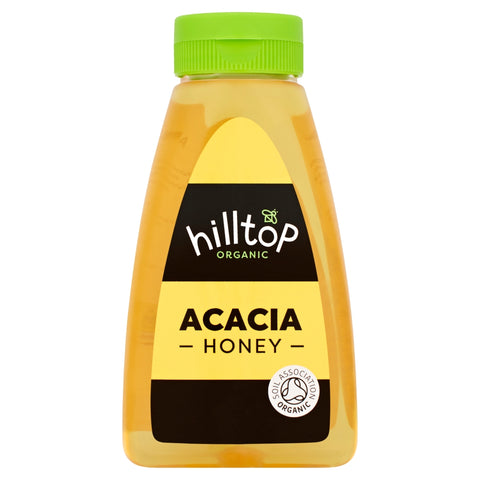 Hilltop Honey and Organic Acacia Honey 340g