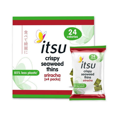 Itsu Sriracha Seaweed Multipack Trayless 4 x 5g