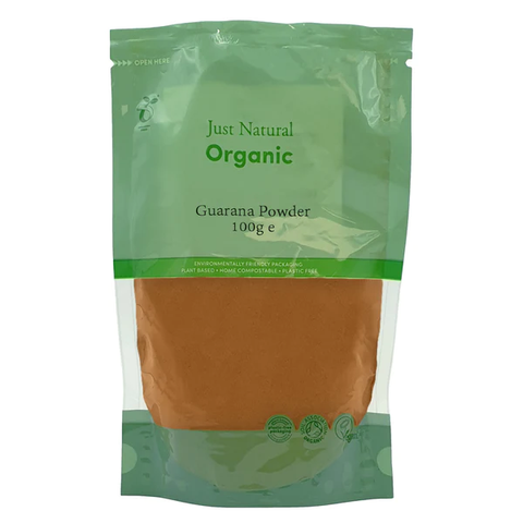 Just Natural Organic Guarana Powder 100g