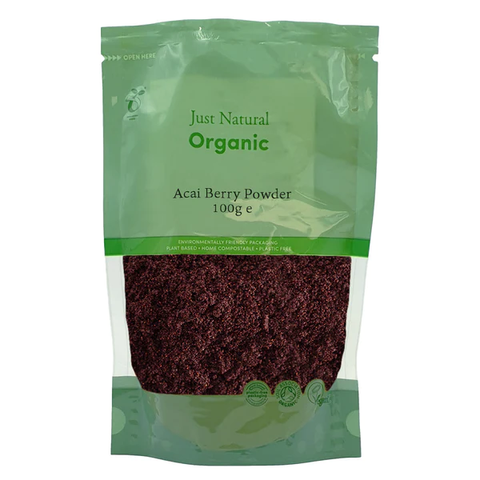 Just Natural Organic Acai Berry Powder 100g