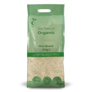 Just Natural Organic Orzo (Risoni) White 500g