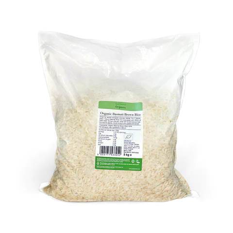 Just Natural Organic Basmati Brown Rice 5000g