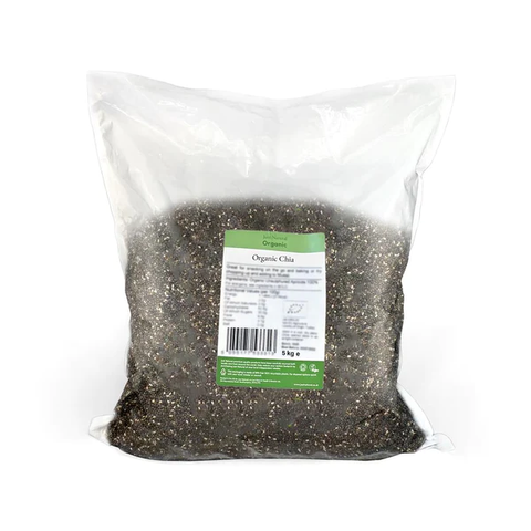 Just Natural Organic Chia Seeds 5000g