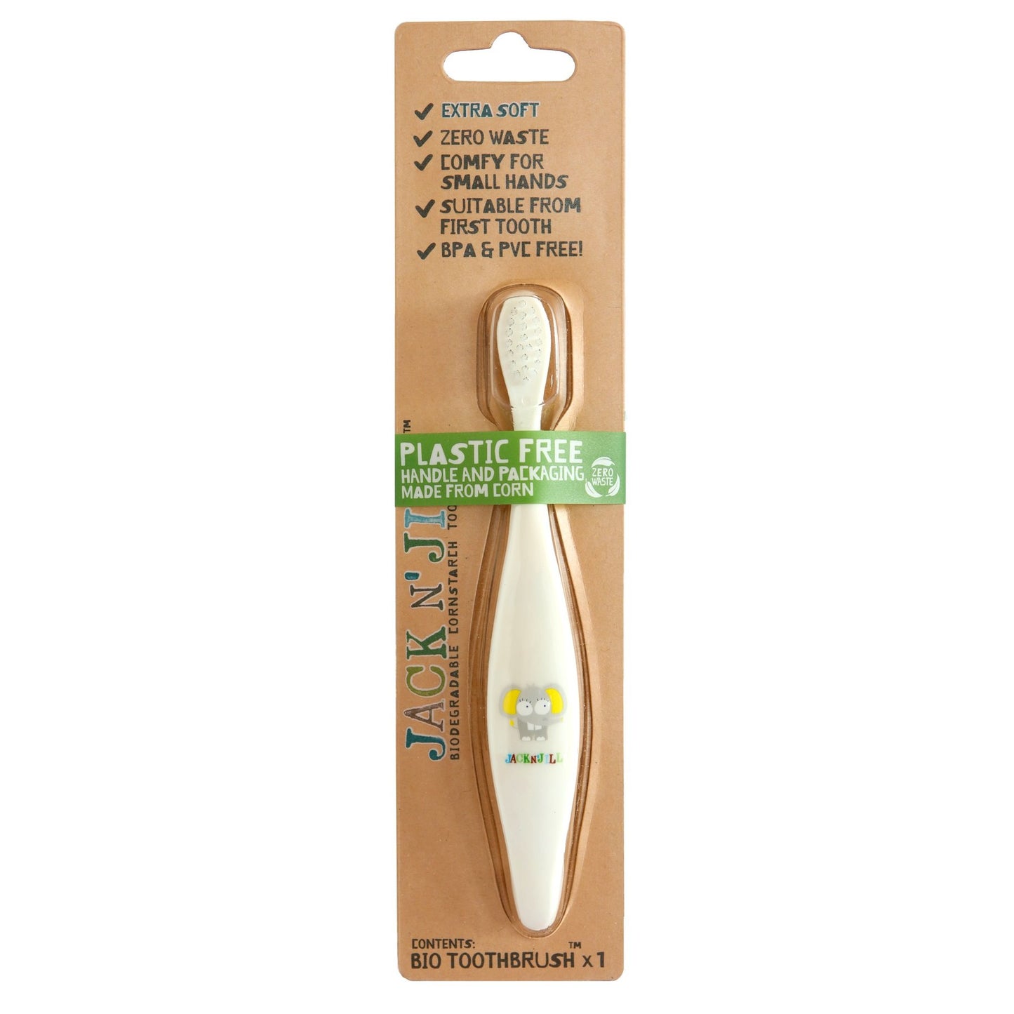 Jack N' Jill Elephant Bio Brush 1