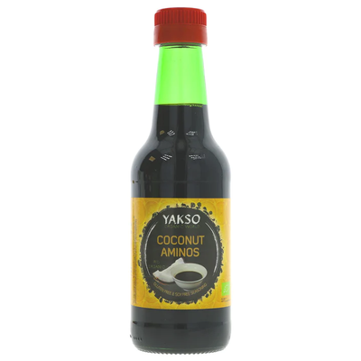 Yakso Coconut Aminos Organic 250ml (Pack of 6)