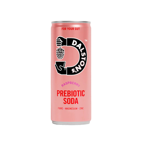 Dalston's Raspberry Prebiotic Soda 250ml (Pack of 24)