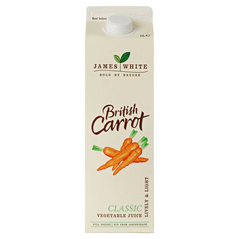 James White British Carrot Juice 1l (Pack of 8)