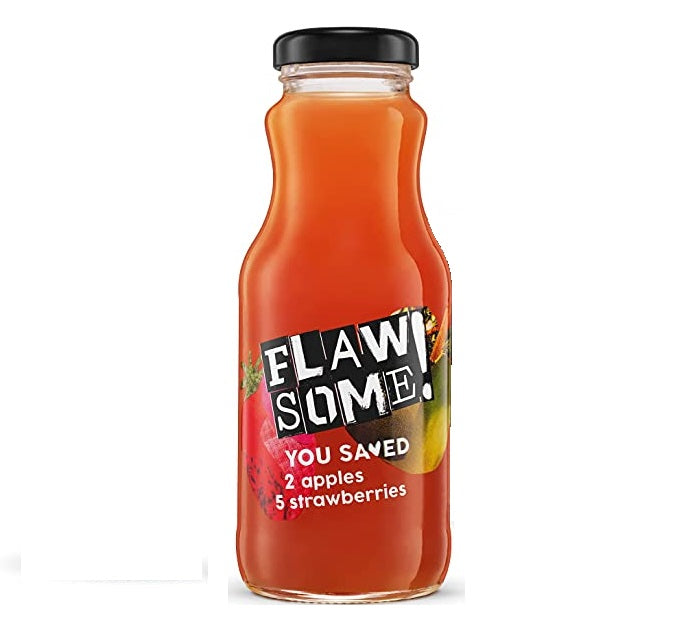 Flawsome Apple Strawberry Jce 250ml (Pack of 12)