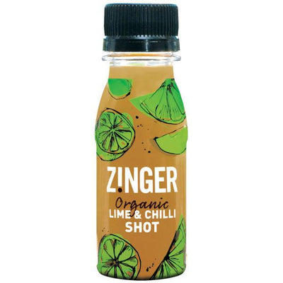 James White Organic Lime & Chilli Zinger 70ml (Pack of 15)