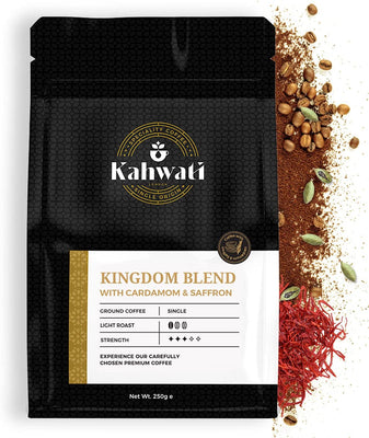 Kahwati Coffee Kingdom Blend Saudi Coffee 250g (Pack of 12)