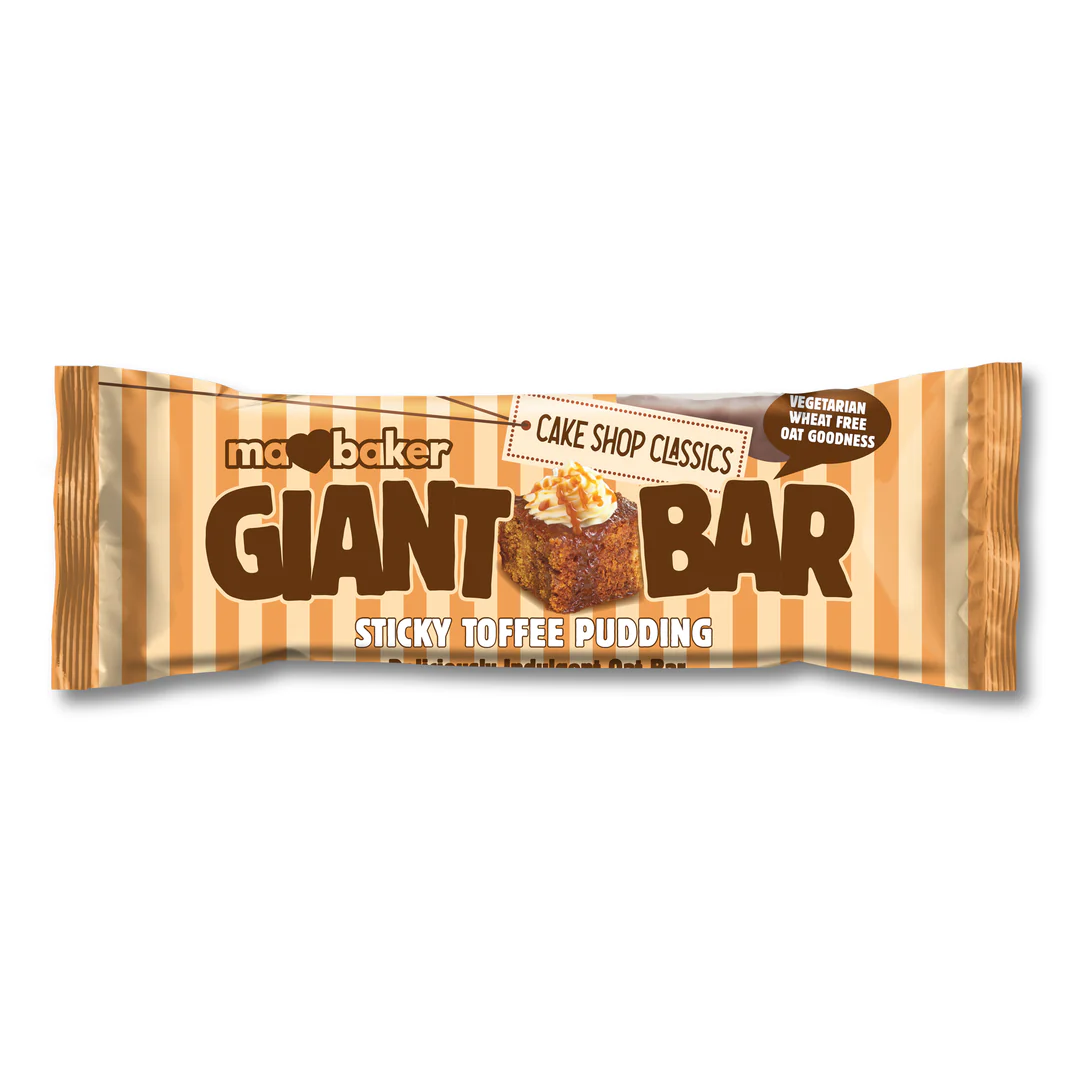 Ma Baker Sticky Toffee With Cho 100g (Pack of 12)