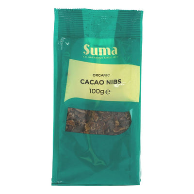 Suma Prepacks Organic Cacao Nibs 100g (Pack of 6)