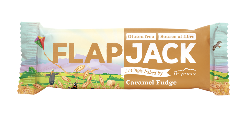 Brynmor Caramel Fudge Flapjk 80g (Pack of 20)