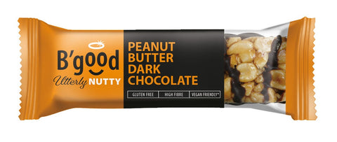 B'good Utterly Peanut Butter & Dark Chocolate 40g (Pack of 16)