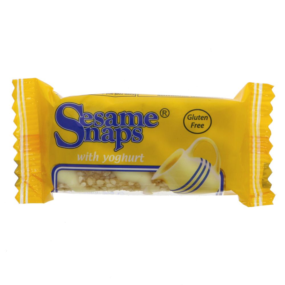 Sesame Snaps Yoghurt Coated 30g (Pack of 24)