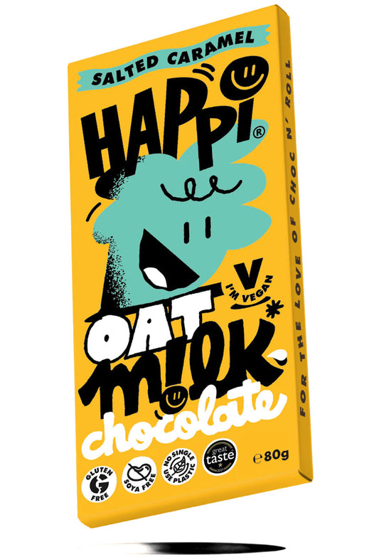 Happi Salted Caramel 80g (Pack of 12)