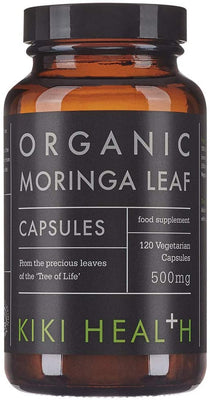 KIKI Health Organic Moringa 120 Vegicaps