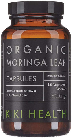 KIKI Health Organic Moringa 120 Vegicaps