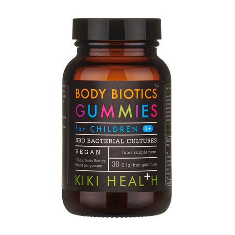 Kiki Health  Body Biotic For Children Real Fruit 30 Gummies