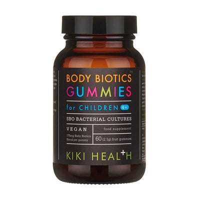 Kiki Health Body Biotic For Children Real Fruit 60 Gummies