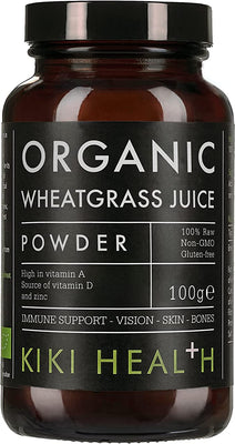 KIKI Health Organic Wheatgrass Juice Powder 100g