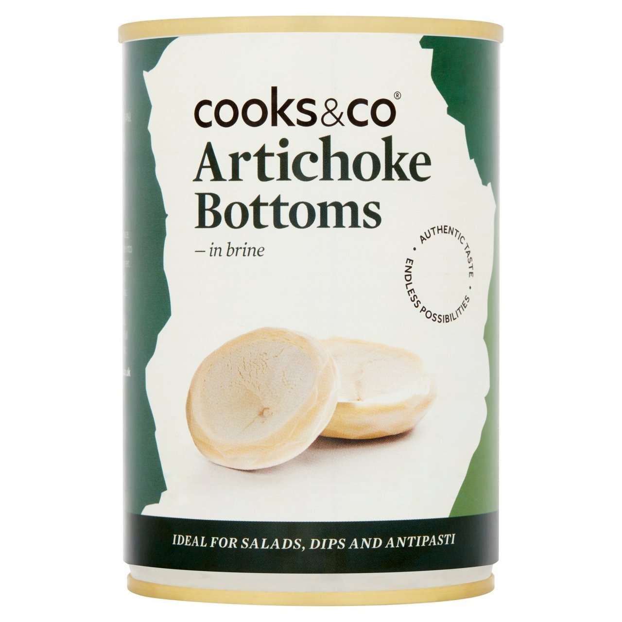 Cooks & Co Artichoke Bottoms in Brine 390g (Pack of 12)