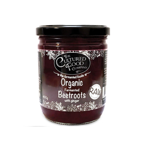 Cultured Food Company Fermented Beetroot Organic 400g (Pack of 6)