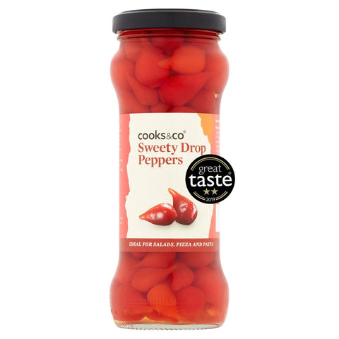 Cooks & Co Sweety Drop Peppers 235g (Pack of 6)