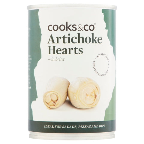 Cooks & Co Artichoke Hearts in Brine 390g (Pack of 12)