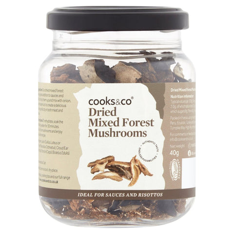 Cooks & Co Mixed Forest Mushrooms 40g (Pack of 6)
