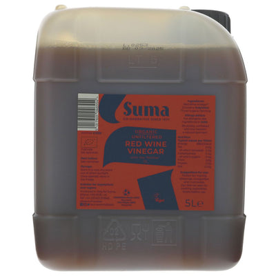 Suma Organic Red Wine Vinegar 5L