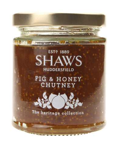 Shaws Fig & Honey Chutney 195g (Pack of 6)