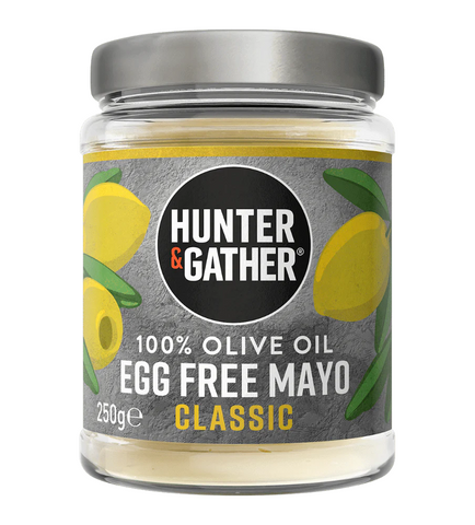 Hunter And Gather Egg Free Olive Oil Mayo 250g (Pack of 6)