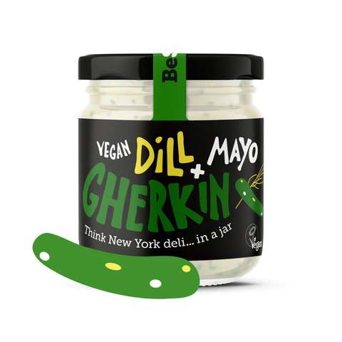 Be Saucy Dill & Gherkin Mayo - Vegan 180g (Pack of 6)