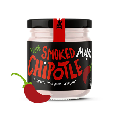 Be Saucy Smoked Chipotle Mayo - Vegan 180g (Pack of 6)