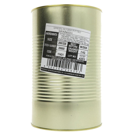 Cypressa Pitted Green Olives 2kg