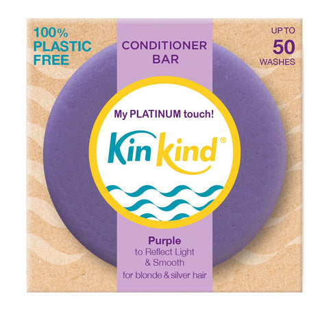 KinKind Purple Conditioner Bar 40g (Pack of 18)
